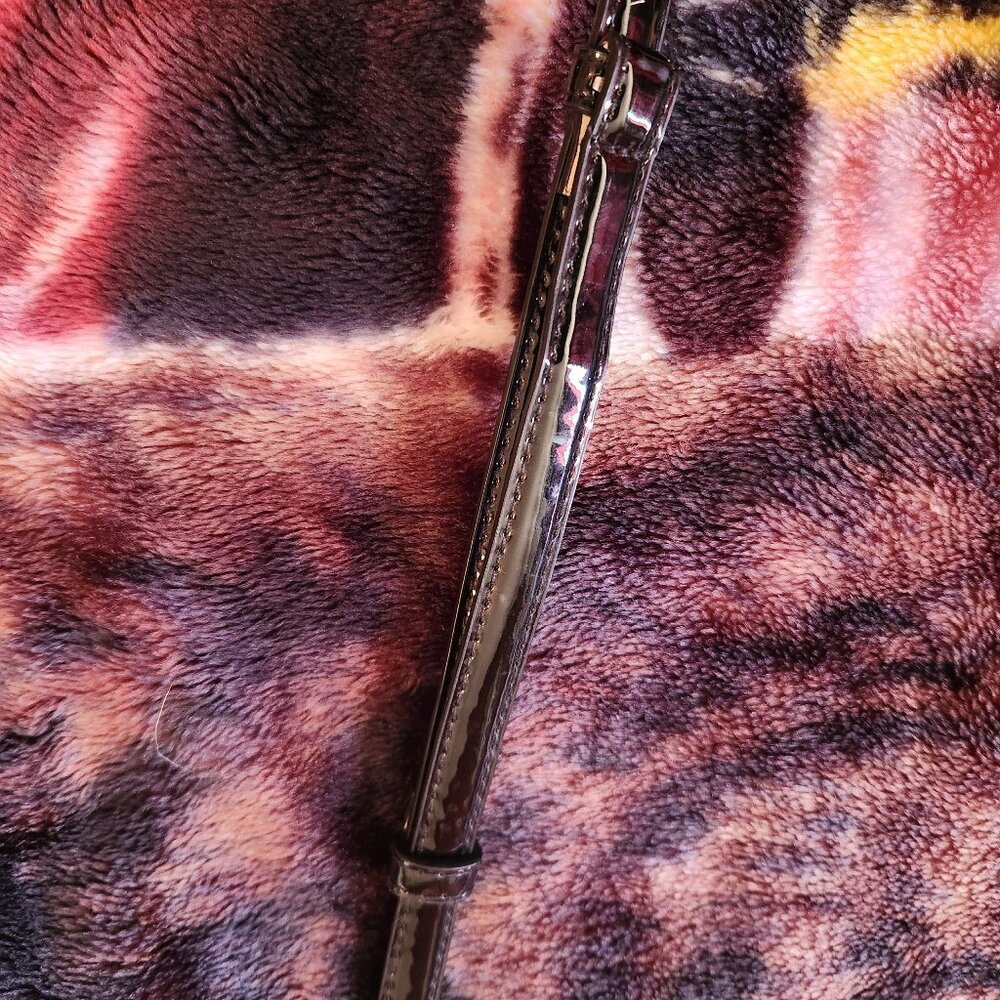 Girls Black Fancy Adjustable Belt Size S-L Gold Buckle